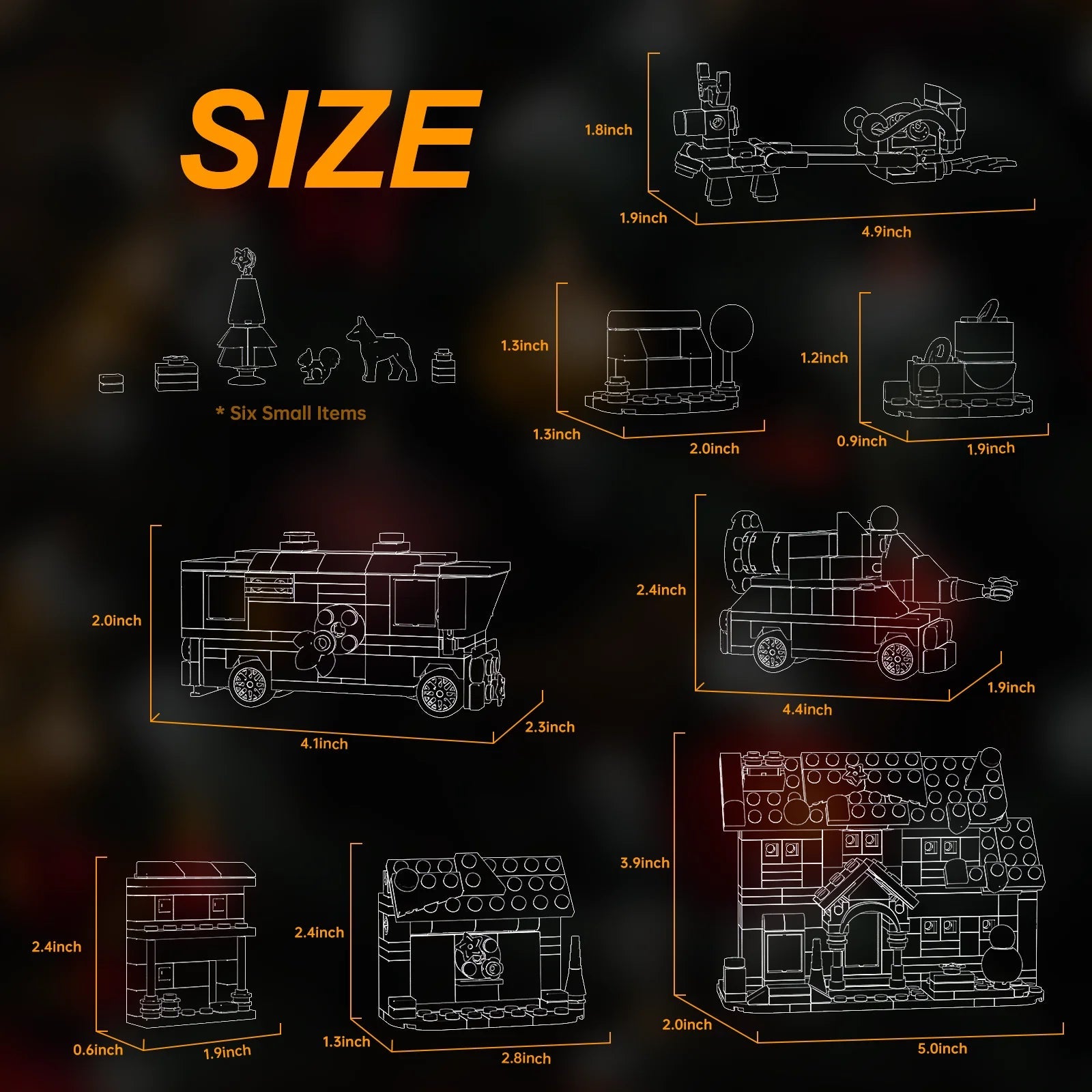 Christmas Holiday Advent Calendar building blocks set with 24 festive surprises for kids